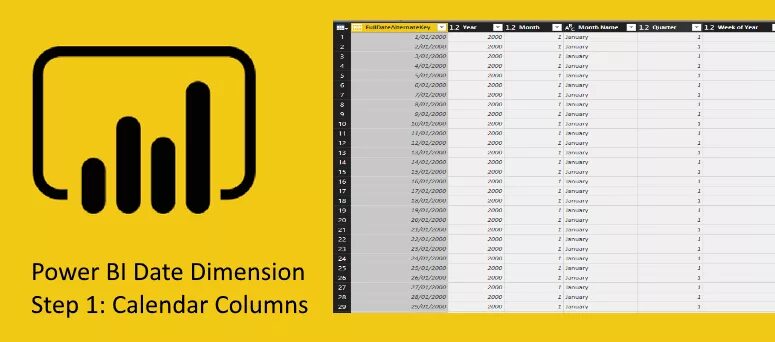 Power bi календарь. Календарь в Power bi. Date Dimension Table.