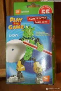 Конструктор воин play the game робот инструкция