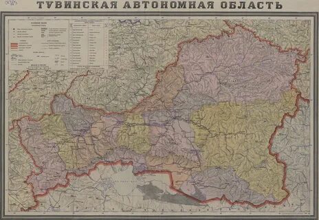 Районы тувинской асср