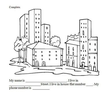I live in a flat