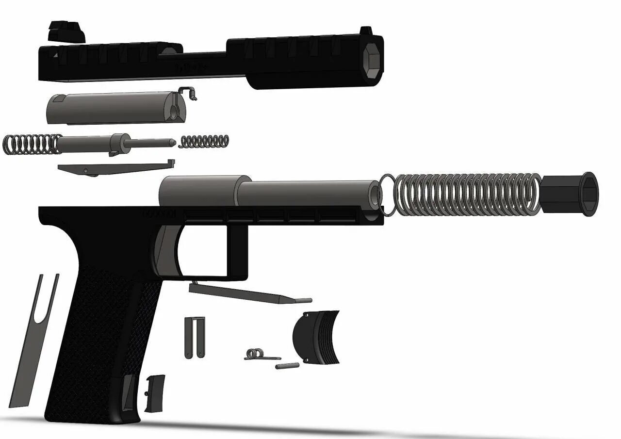 Затвор тт. Затвор соболь 22lr. Автоматика свободного затвора. Затвор для самодельного пистолета. Cz 52.