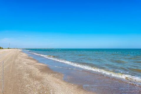 Азовское море белый берег