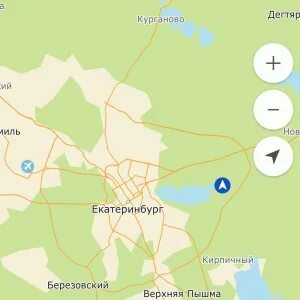Карта кольцово екатеринбург