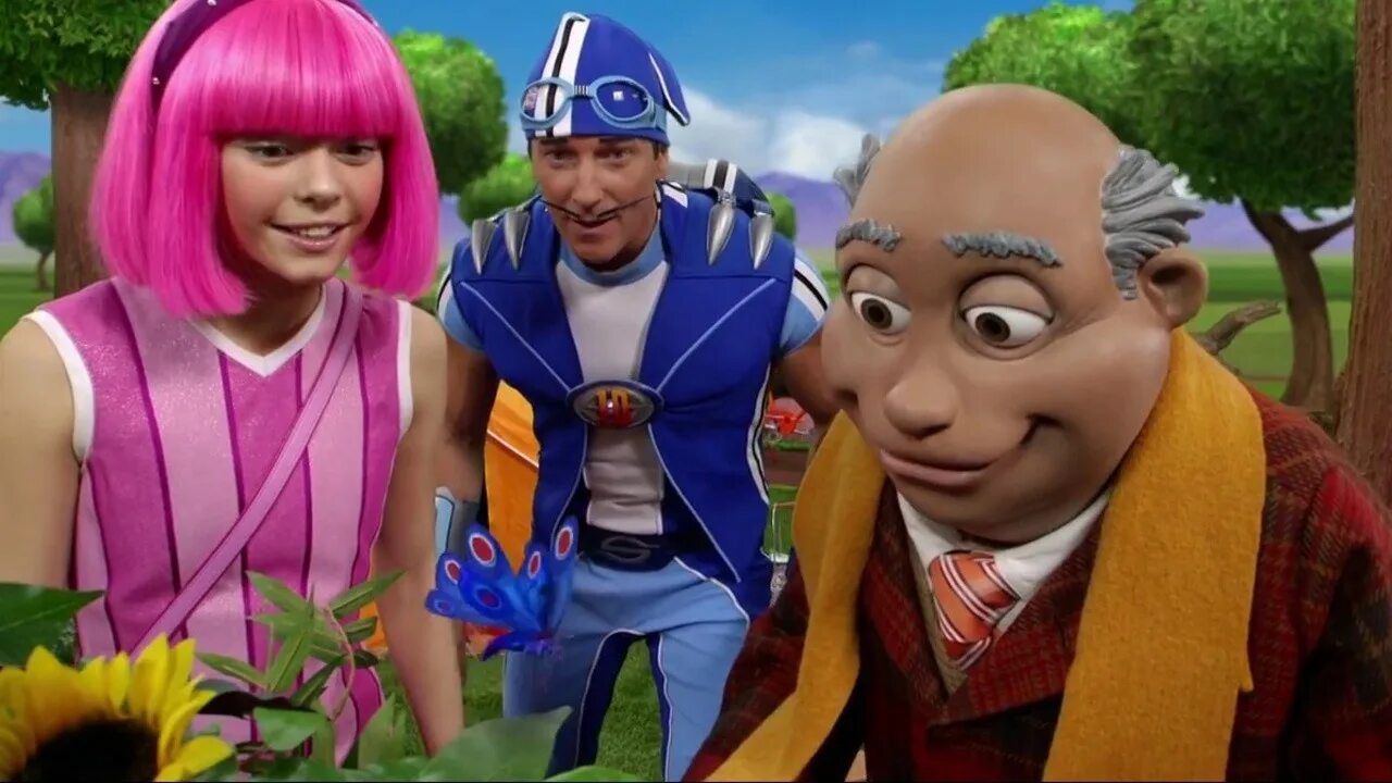 Лентяево. Мажор в Лентяево. Lazy Town. Lazy wizard