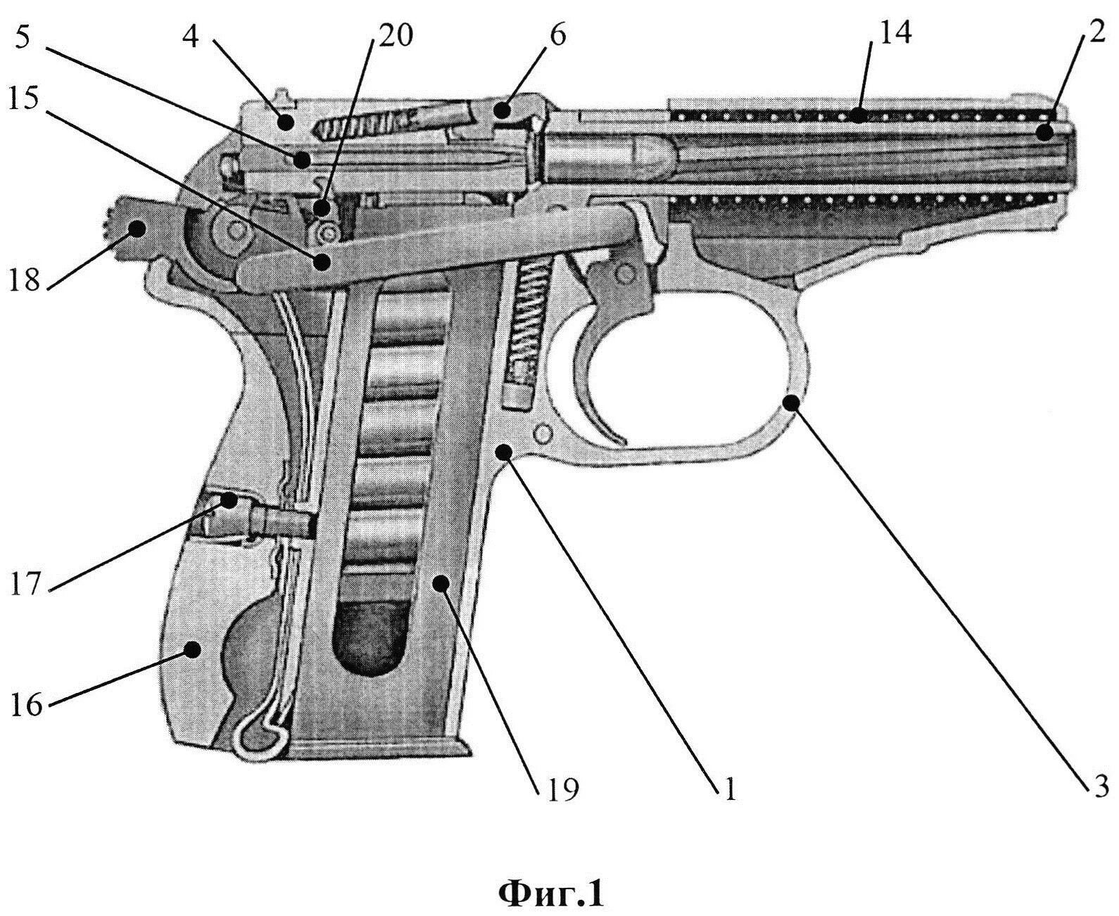 Строение боевого пистолета Макарова. Схема пистолета ПМ Макарова. Схема пистолета Макарова 9 мм. Структура пм