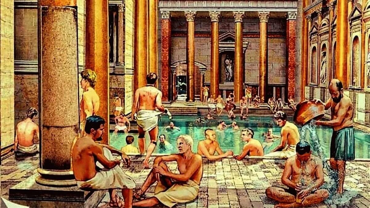 Рим душе. Термы в древней греции. Рим душе. Римские термы кальдарий. Древнегреческие фрески эней.