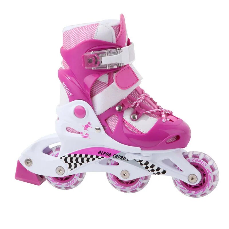 роликовые коньки gl 13bw-34. ролики детские 5 лет. роликовые коньки libera lb 125a. ролики детские 5 лет. 30-33 розовая рама алюмин.