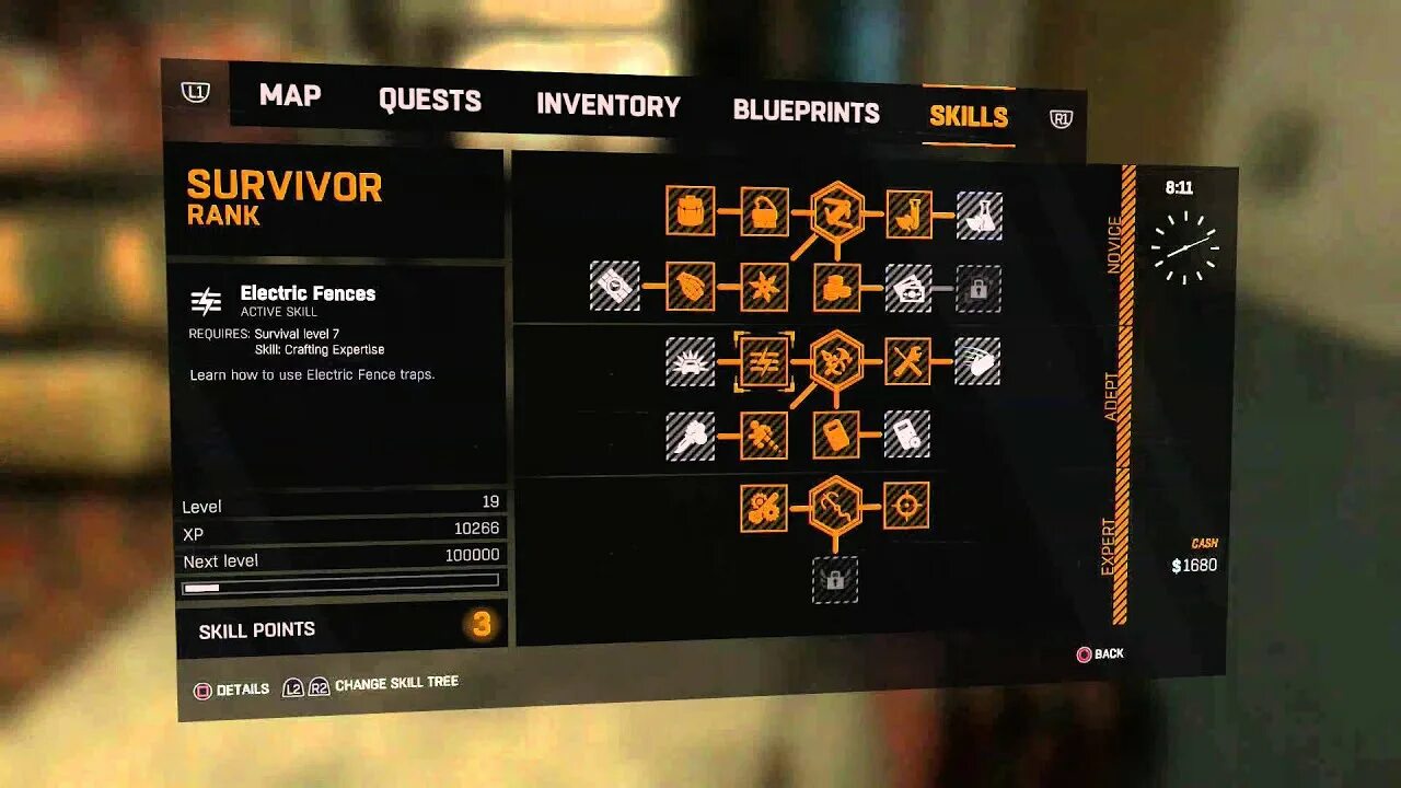 Dying light как пользоваться. Навыки dying light. dying light машина ловушка. dying light 1 skills. сундук из dying light.