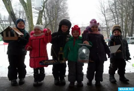 Видео в детском саду птицы