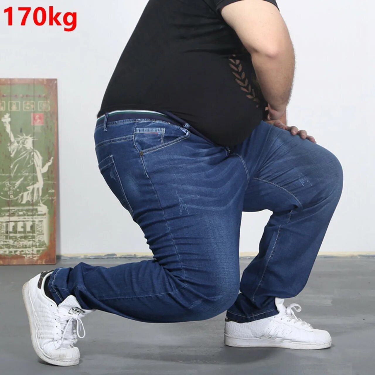 Брюки для полных мужчин