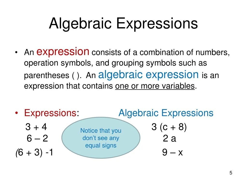 Expression contains. Algebraic expression. Variable expression в математике. Algebraic equations. Expressions equations Formulas.