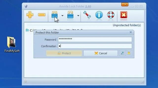 Пароль на флешку windows 7. Anvide Lock folder. Folder Lock Интерфейс. Интерфейс folder Lock на русском. Пароль на папку на флешке.