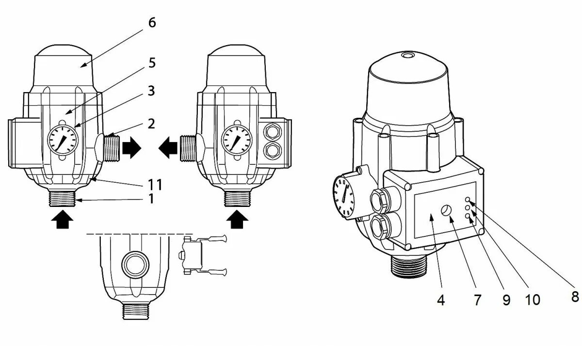 джилекс блок автоматики предохранитель. блок автоматики джилекс 9001 регулировка давления. блок автоматики джилекс регулировочный. блок автоматики "защита от сухого хода" (80л/мин 220в 1. блок автоматики джилекс регулировка давления.