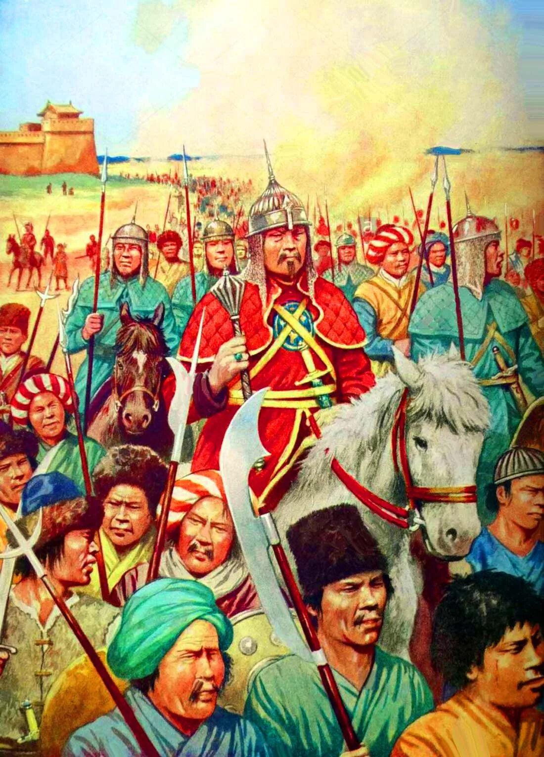Сильнейшие армии в истории. Орда татаро-монгольская. Армия татаро монголов.