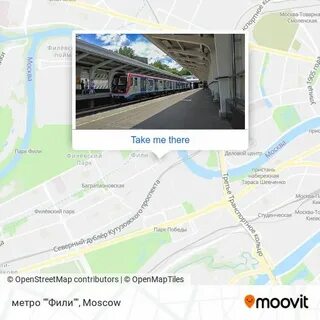 Автобус до парка фили