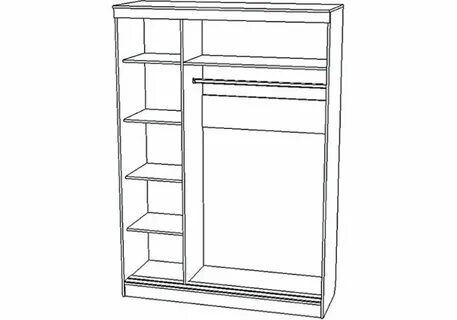 Шкаф купе шкп 3 сборка