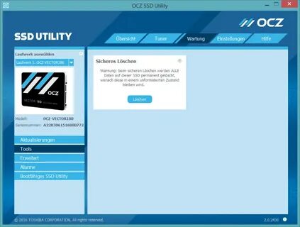 Утилита очкина для ssd