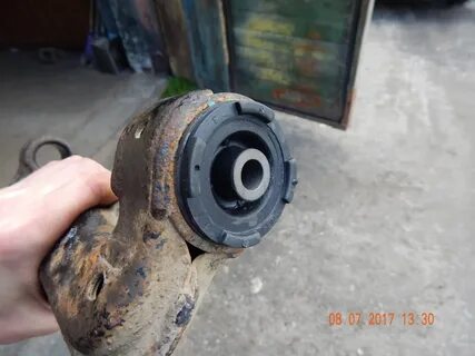 Замена передних сайлентблоков опель