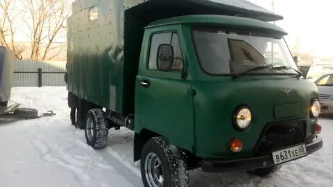Уазик с будкой