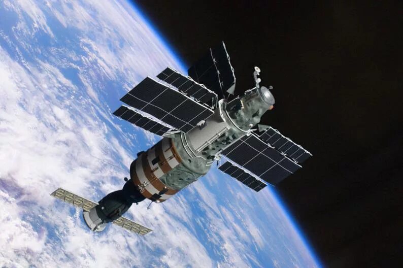 Первая космическая станция салют 1. Салют-1 орбитальная станция. Орбитальная Космическая станция салют. Орбитальная станция салют-7. Космический корабль салют.