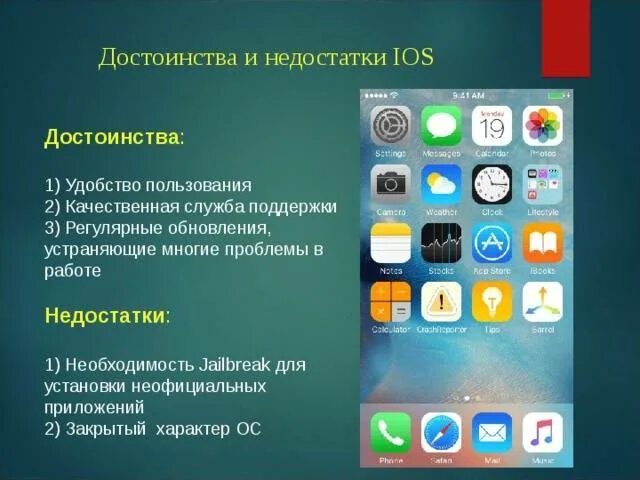 Операционная система телефона андроид. Преимущество операционной системы IOS. Преимущества ОС IOS. Достоинства и недостатки айос. Достоинства и недостатки операционной системы IOS.