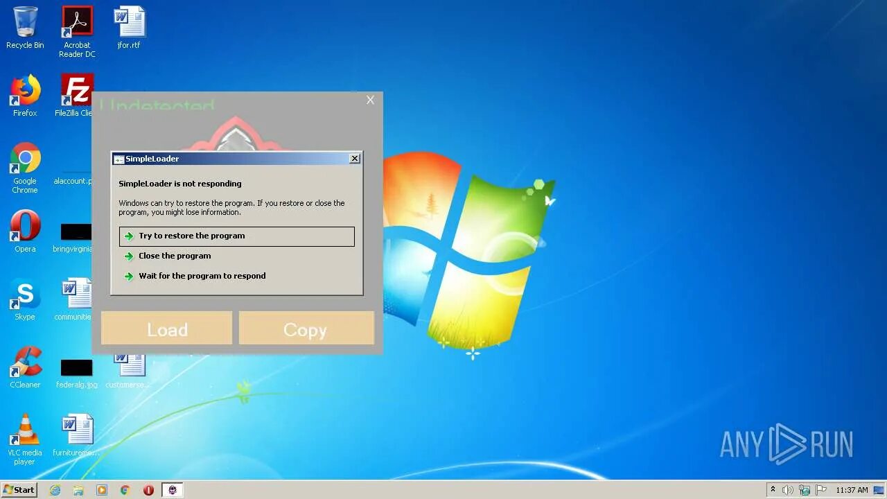 Windows 7 project. Windows 7 project