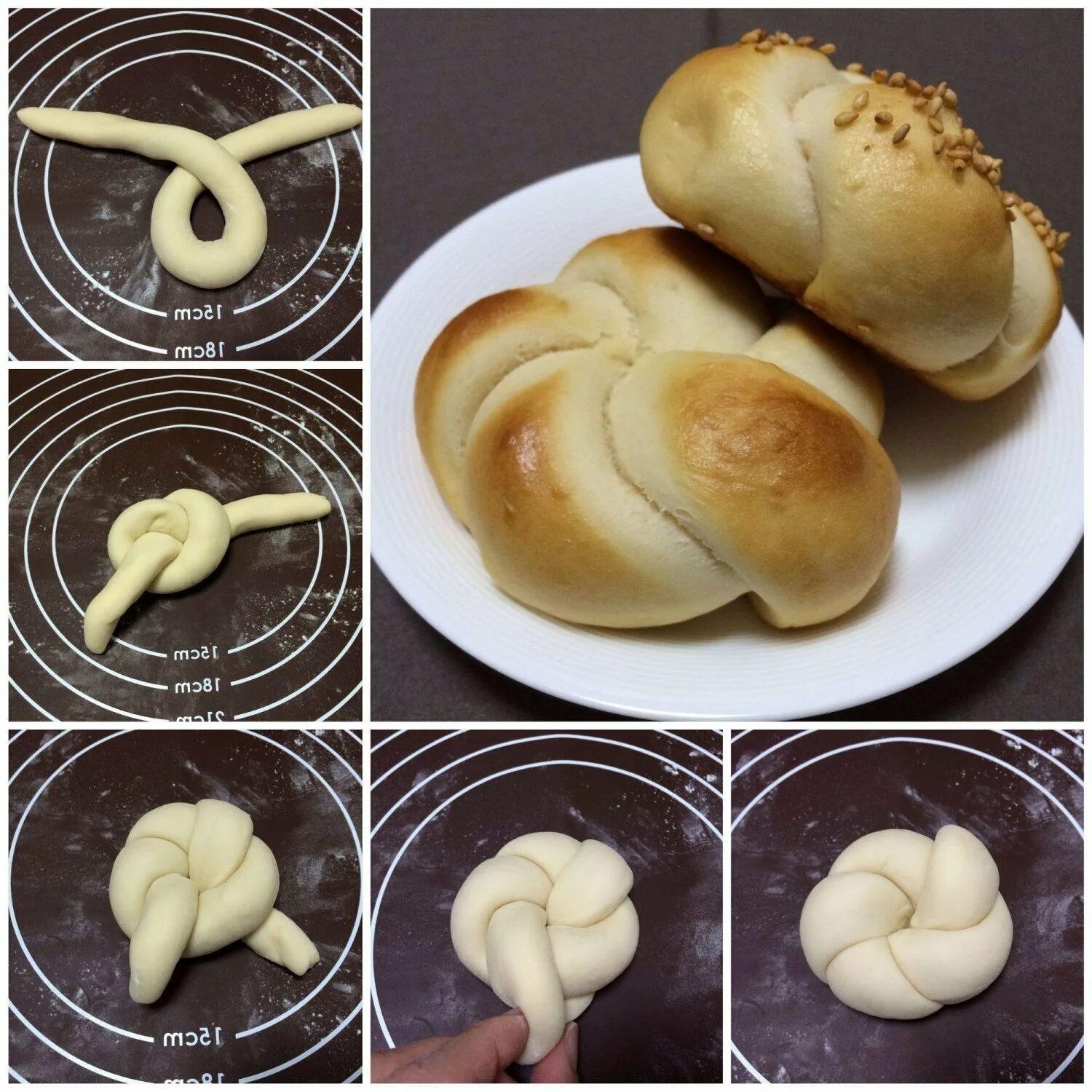 Формы булочек для выпечки и как делать