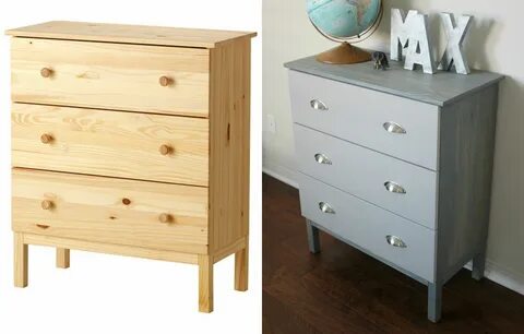 Delighted Momma: DIY Ikea Tarva Dresser Hack.