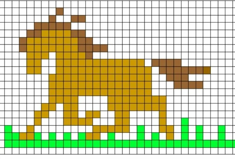 Рисунки по клеточкам схемы. Рисунки по клеточкам маленькие. Рисунки по клеточкам животные. Лошадь по клеточкам. Собака фенечка