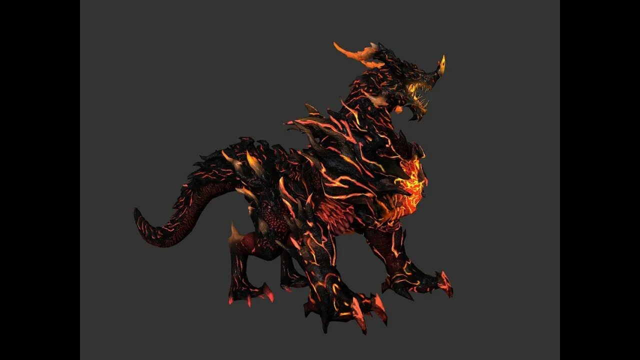 Dragon 3d animation