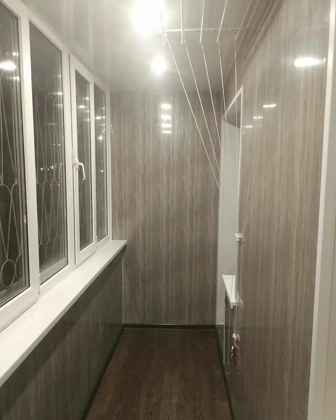 Панели с рисунком для балкона