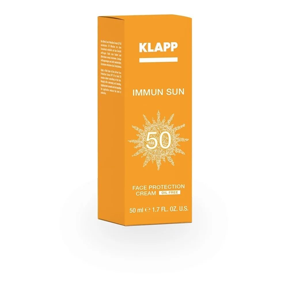 Spf купить в аптеке. Klapp SPF 50. Klapp солнцезащитный крем для лица SPF-50. Klapp Immun Sun 50. Солнцезащитный крем для лица spf50 Immun Sun.