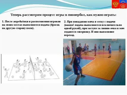 Пионербол подводящая игра