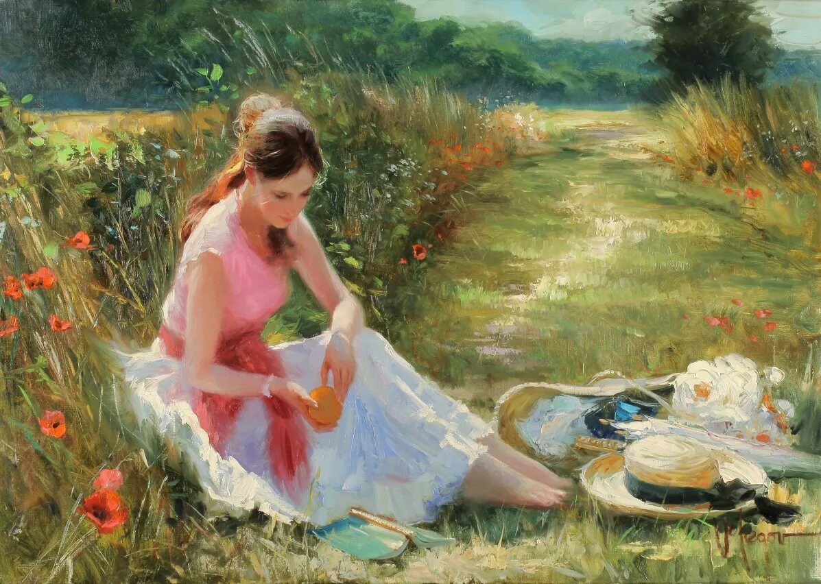 Красоту сидели люди. Художник Vladimir Volegov. Картины Владимира Волегова. Живопись Владимира Волегова картины.