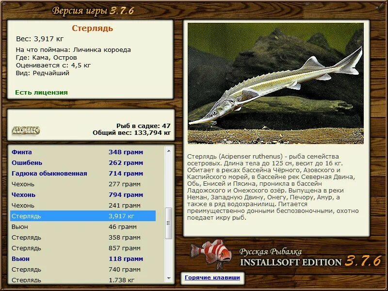 Русская рыбалка игра installsoft