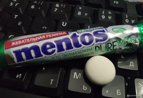 Ментос жевательная резинка мята