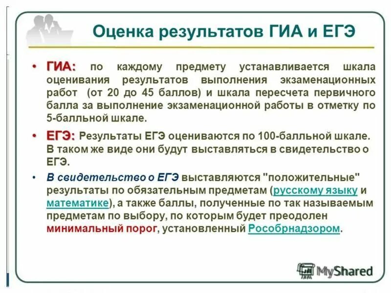 государственная аттестация егэ