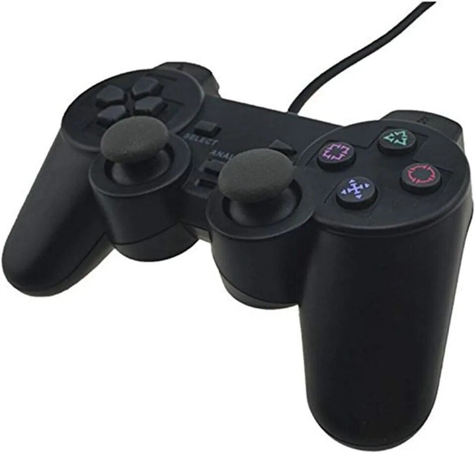 Джойстик sony 2. Геймпад Sony ps2. Sony PLAYSTATION Slim 2 джойстика. Геймпад Sony ps2 кнопки. Джойстик сони ПС 2.