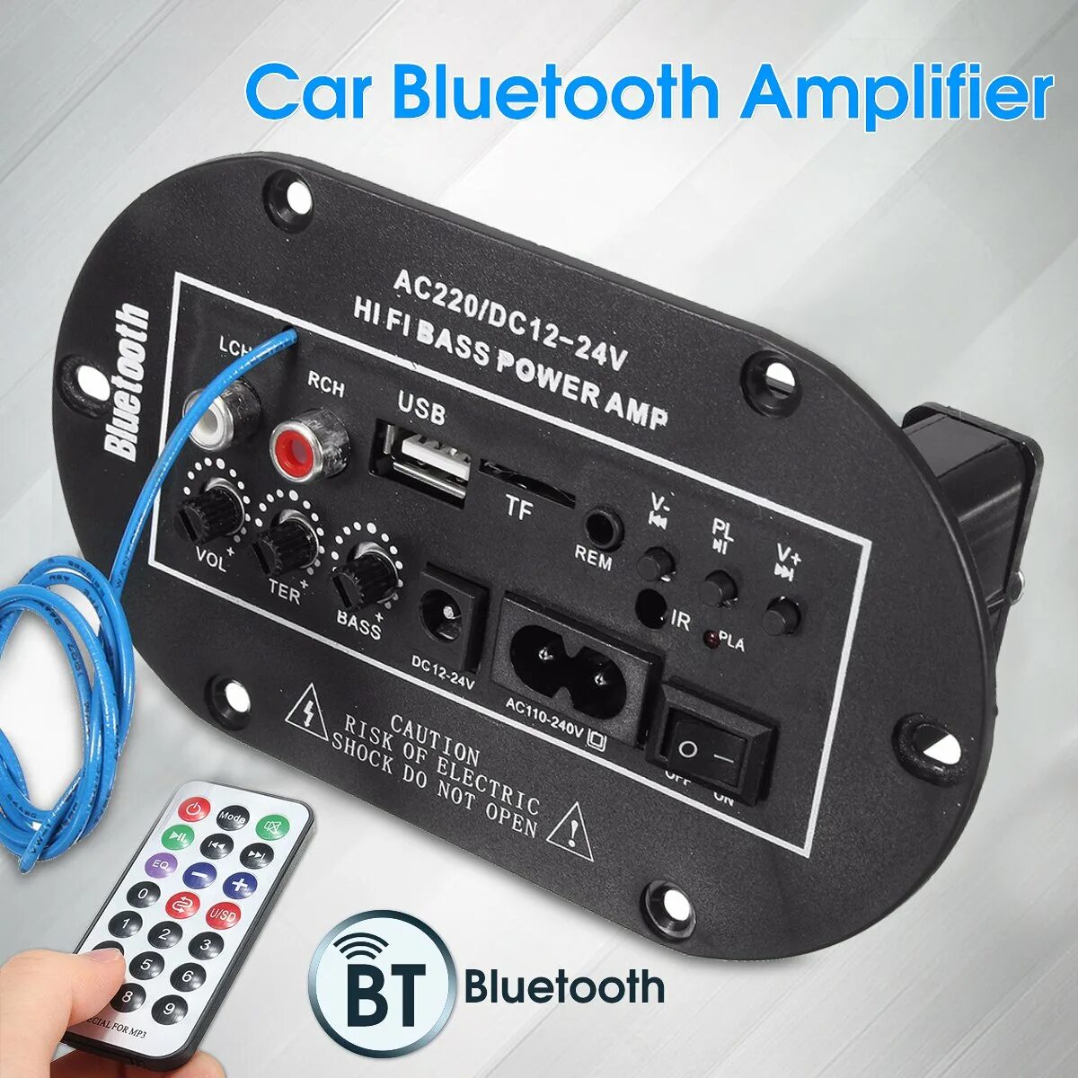 Hi Fi Bass Power amp 5.1. Hi-Fi бас TF USB 220 В/12 В/24 В. Усилитель Bluetooth в автомобиль. Встраиваемый блютуз усилитель. Bluetooth усилитель купить