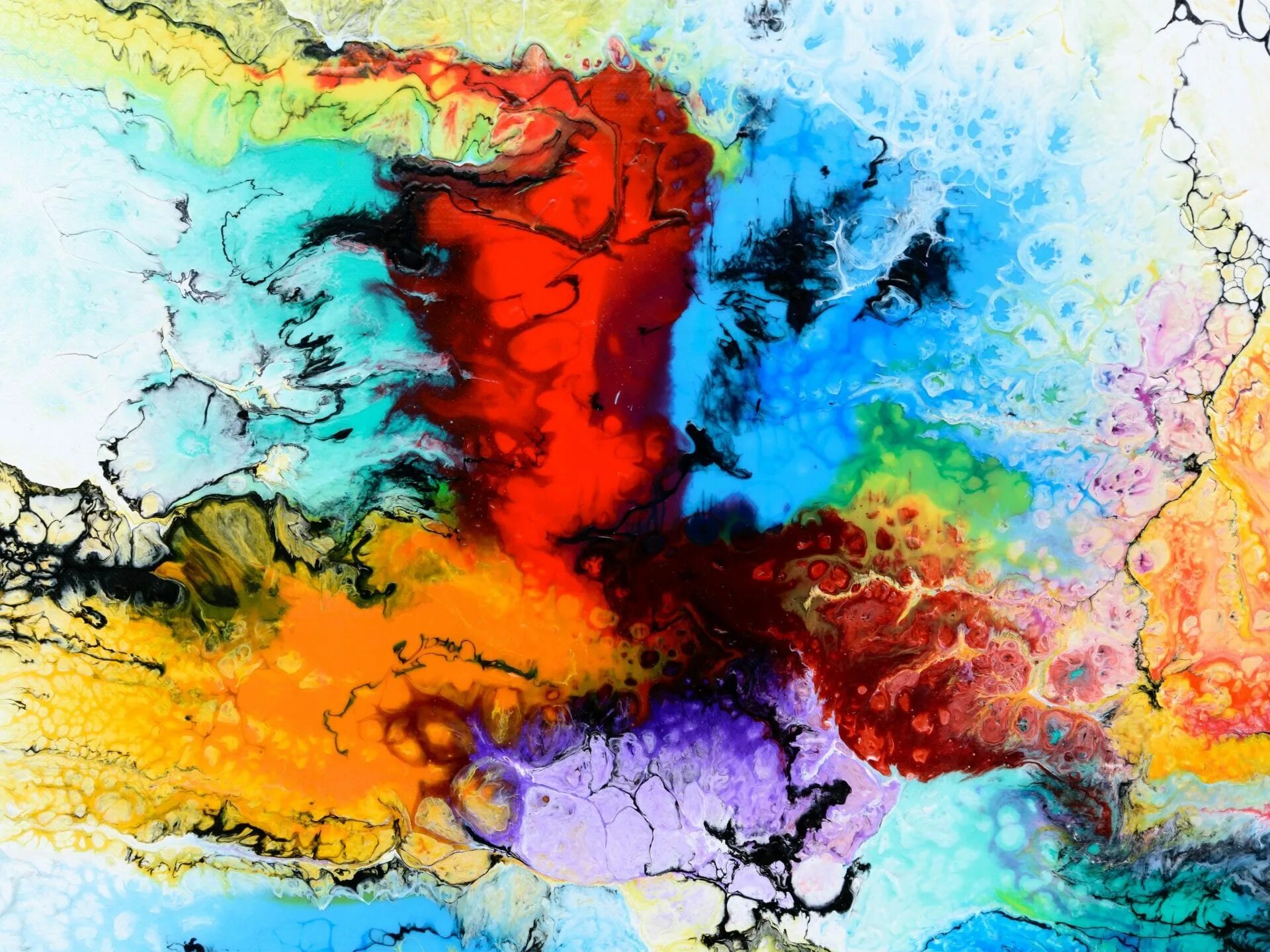 Абстракция цветовые пятна. Кляксы разводы. Капли краски. Абстрактные пятна. Чернильная клякса.