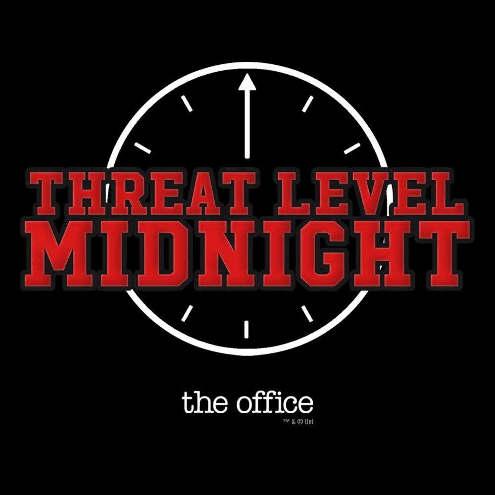 Threat level midnight: the movie. Threat level midnight постер заказать. Threat level midnight. Threat level midnight. Prism: threat level red.