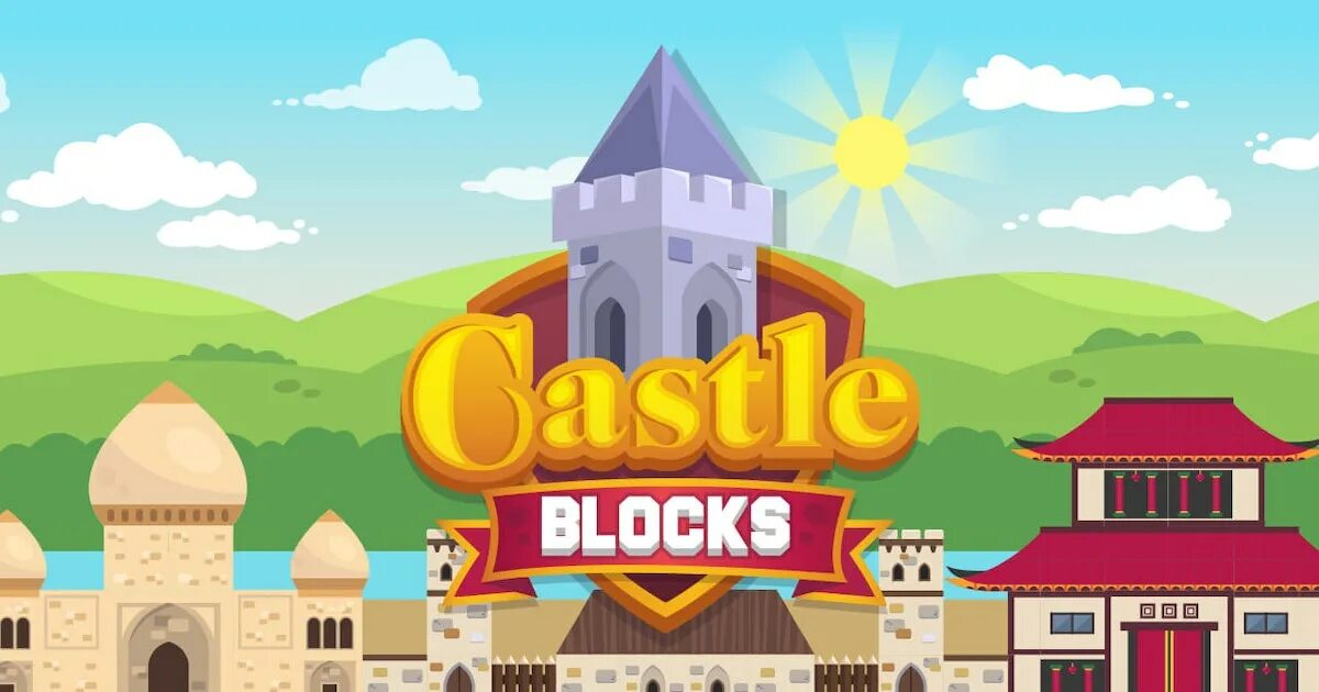 Замки игры без. Дворцы в играх. Castle Block game. Castle Blocks.