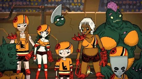 Still from the original series Ballmastrz 9009. 