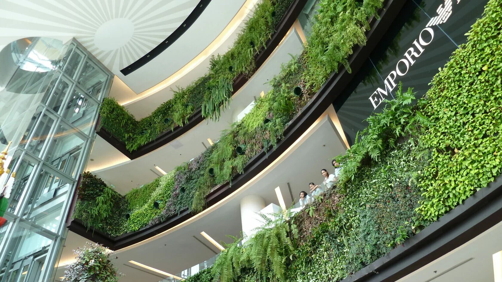 Shangri-la singapore отель. Зеленое лобби. Лобио стручковая фасоль. Greenery озеленение интерьера. Потолок из травы.