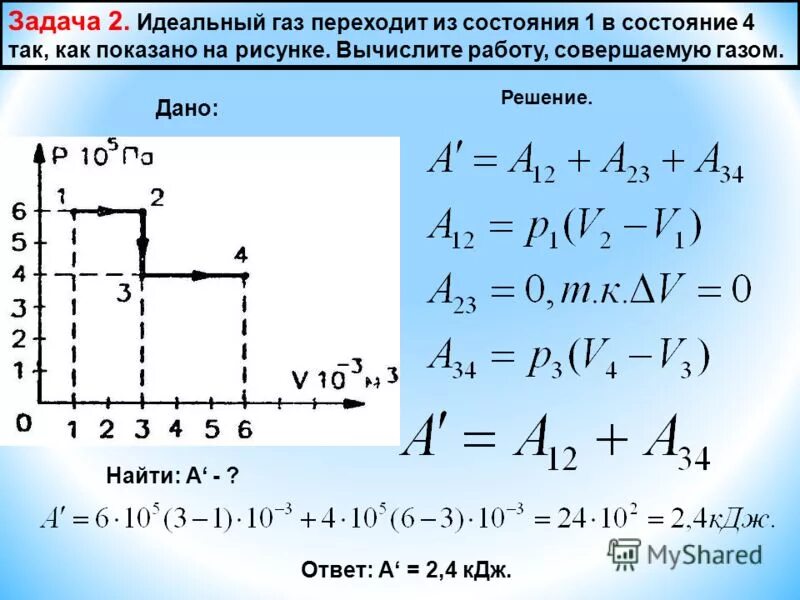 Как изменяются в этом процессе. Задачи на состояние идеального газа. Вычисление работы газа. Задачи на вычисление работы газа. Задачи на идеальный ГАЗ.