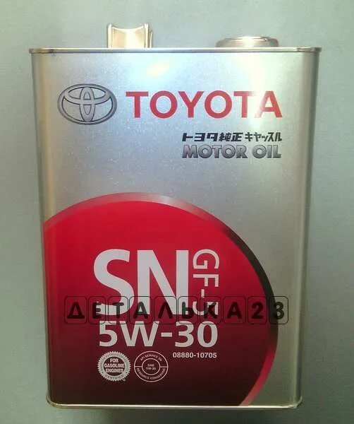 Toyota SN/gf-5 5w-30 4л. Toyota 5w30 SN/CF gf-5. 08880-13705 Toyota. Toyota Motor Oil SN/gf-5 SAE 5w30 4л 08880-10705.