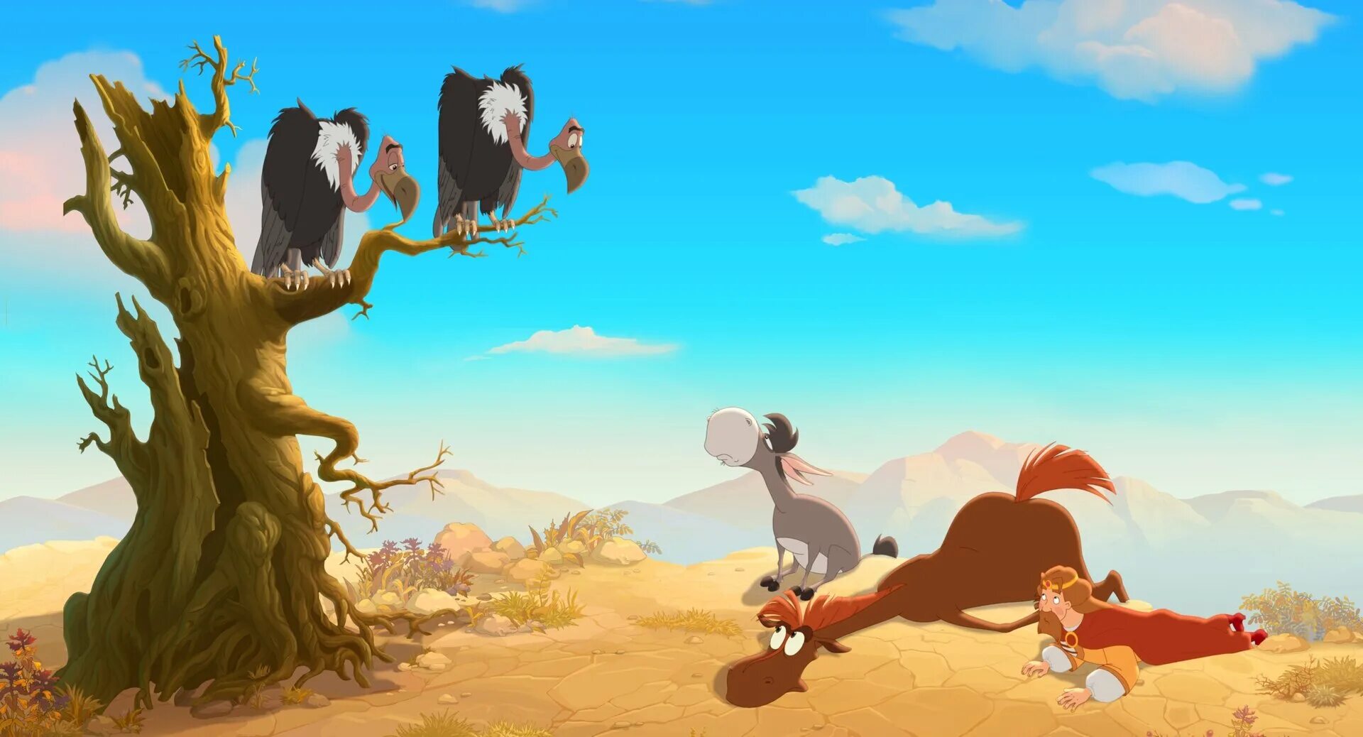 три богатыря и большие