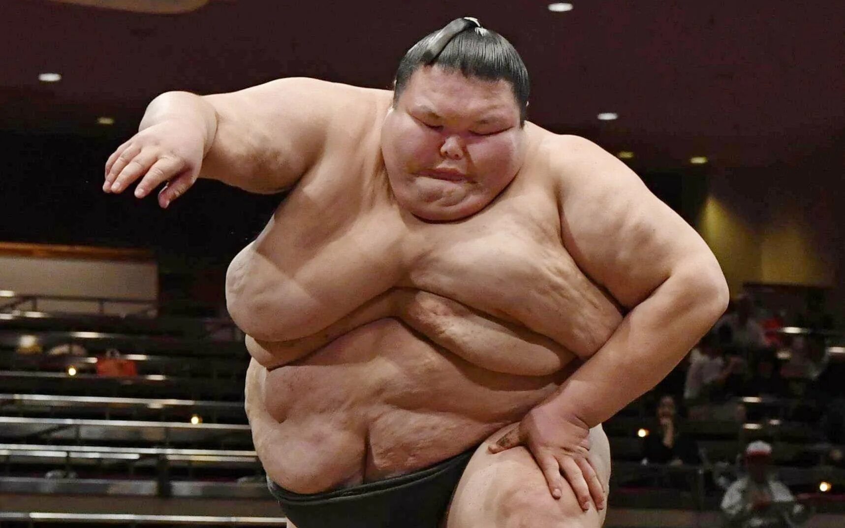 Орора Сатоси борцы сумо.
