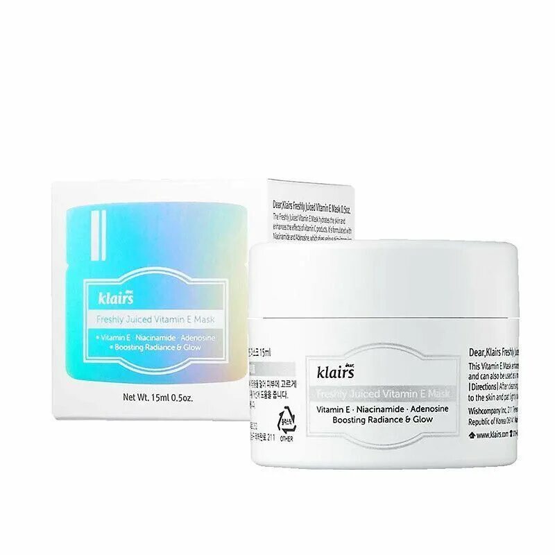 Маска для лица с витамином c. Маска klairs vitamin e. dear, klairs маска для лица ночная для сияния кожи - freshly juiced vitamin e mask, 90мл. dear, klairs freshly juiced vitamin e mask 15 мл.