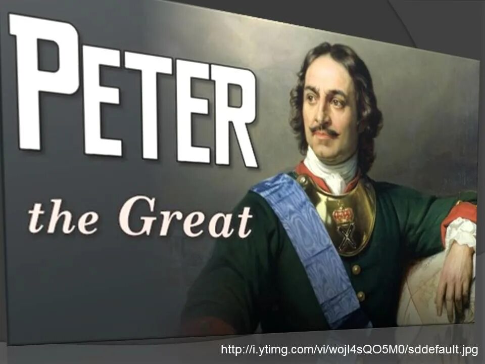 Peter 1 peter the great